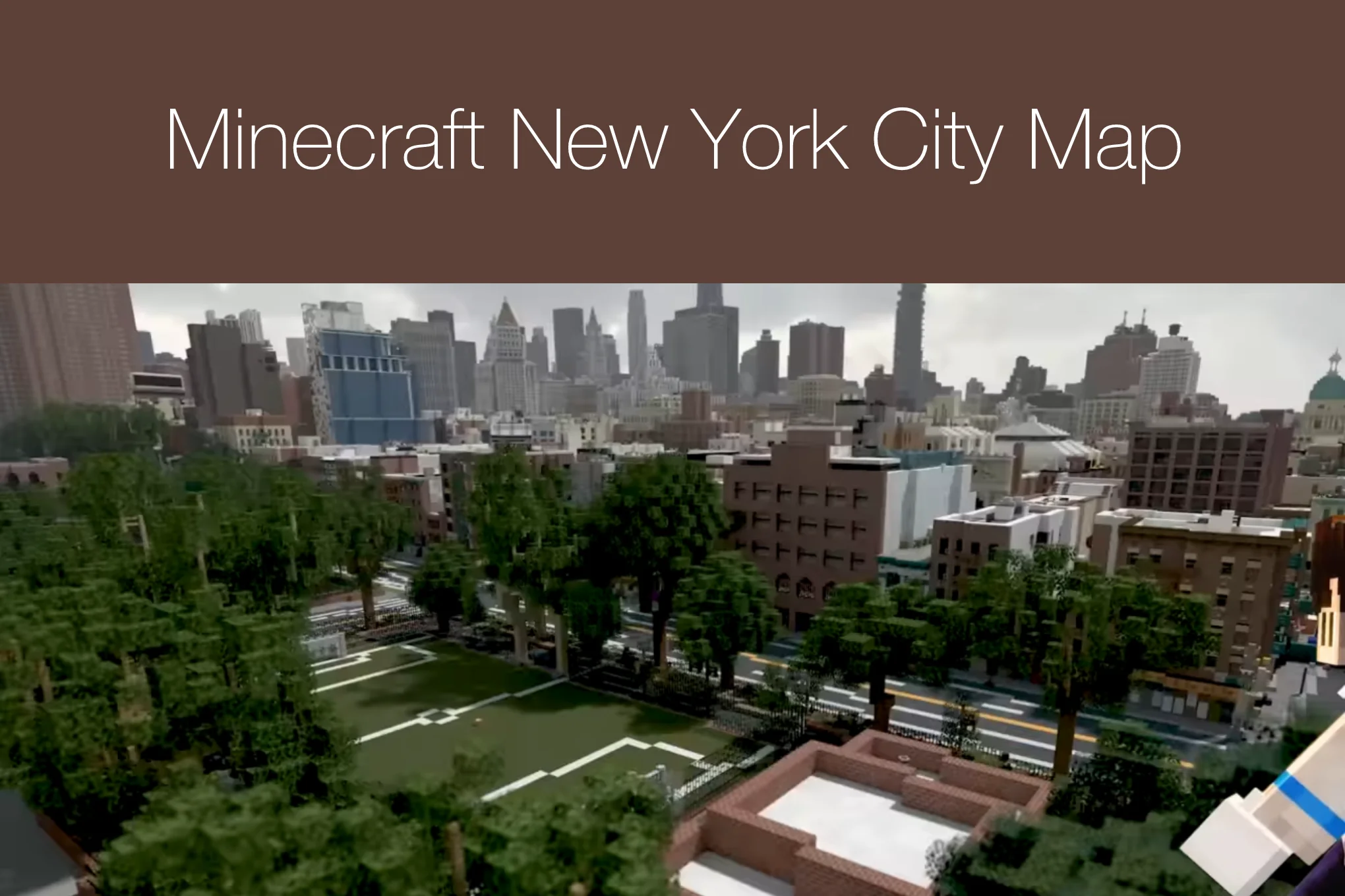 Minecraft New York City Map