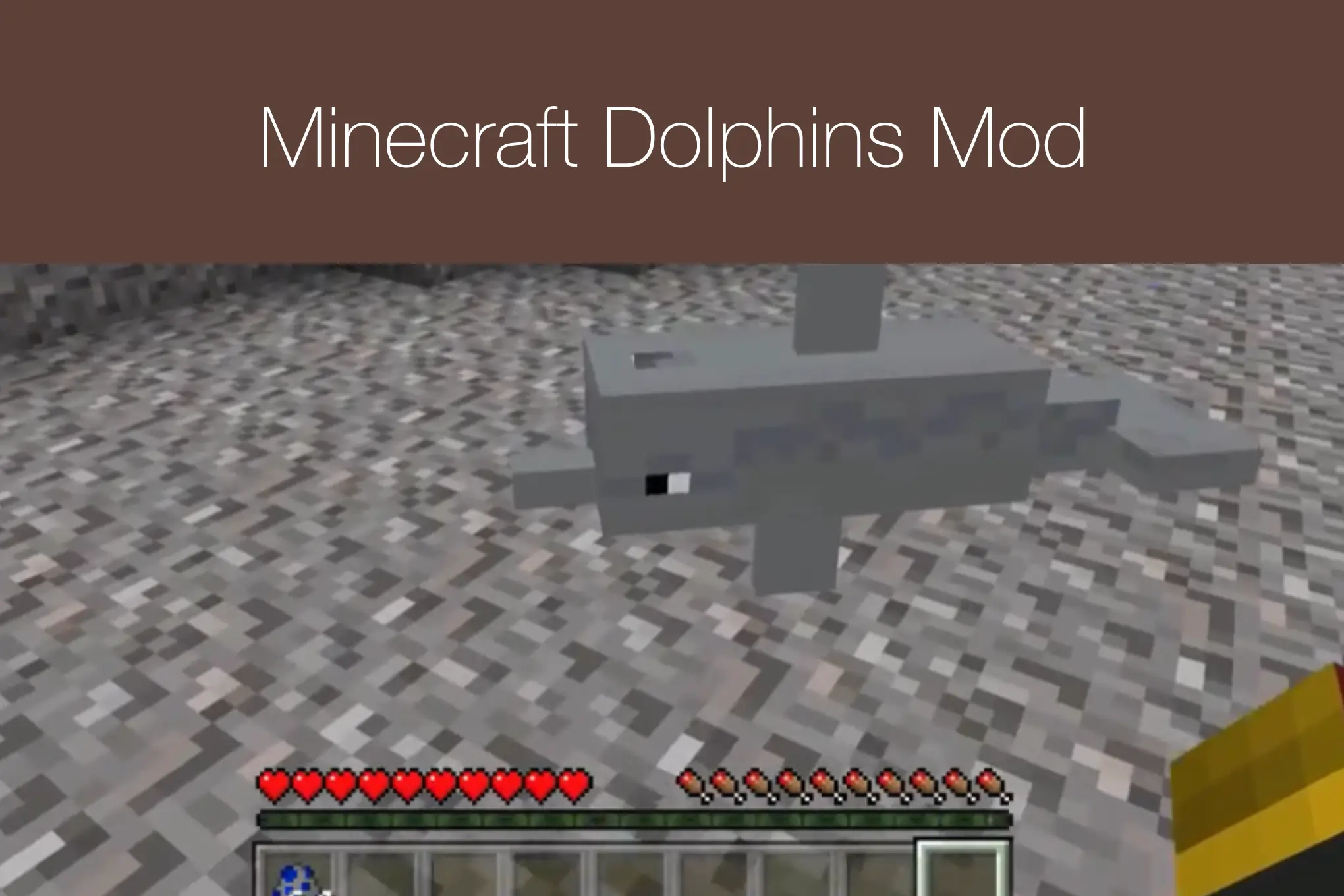 Minecraft Dolphins Mod