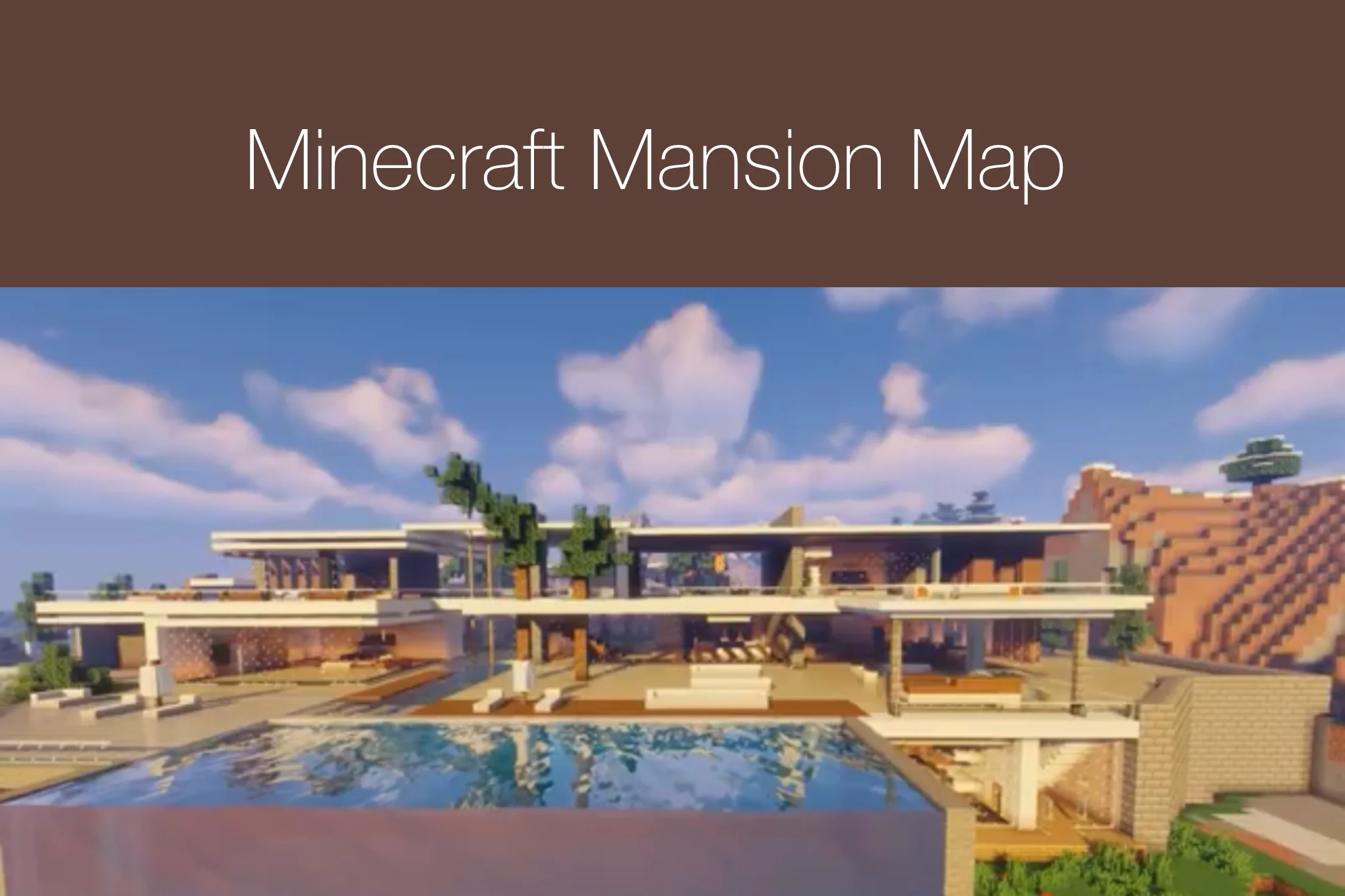 Minecraft Mansion Map
