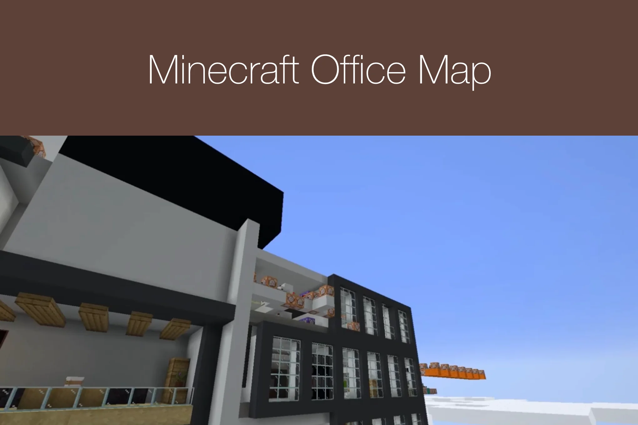 Minecraft Office Map