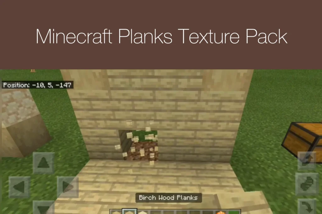 Minecraft Planks Texture Pack