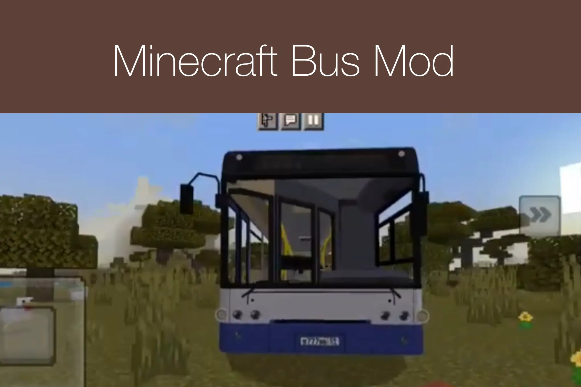 Minecraft Bus Mod