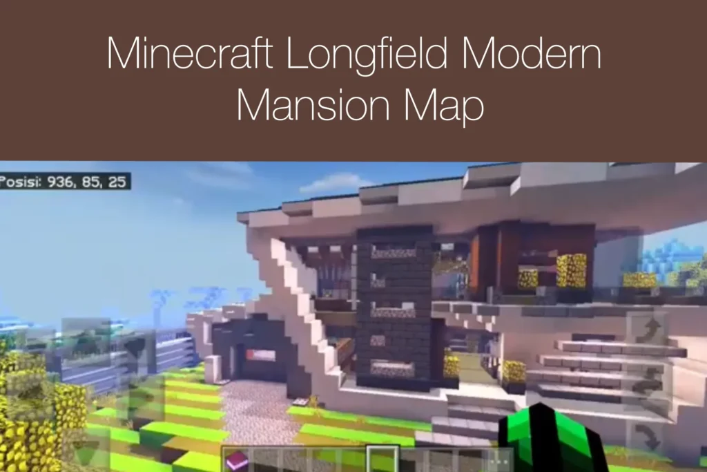 Minecraft Longfield Modern Mansion Map