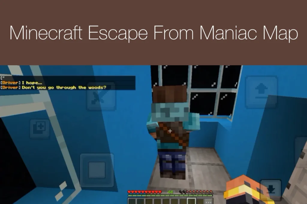 Minecraft Escape From Maniac Map