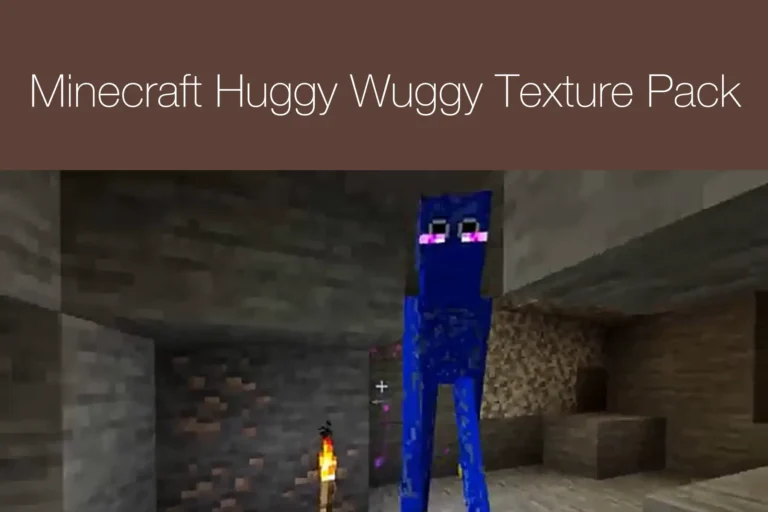 Minecraft Huggy Wuggy Texture Pack
