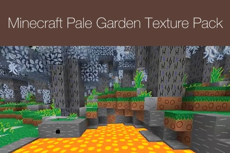 Minecraft Pale Garden Texture Pack