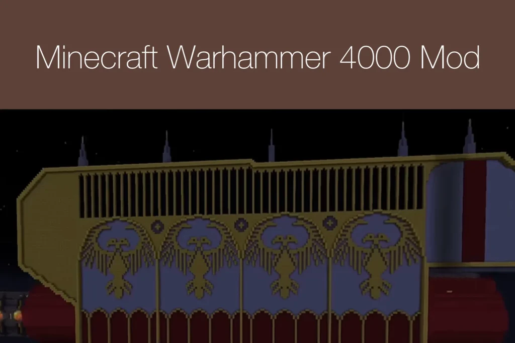 Minecraft Warhammer 40000 Mod