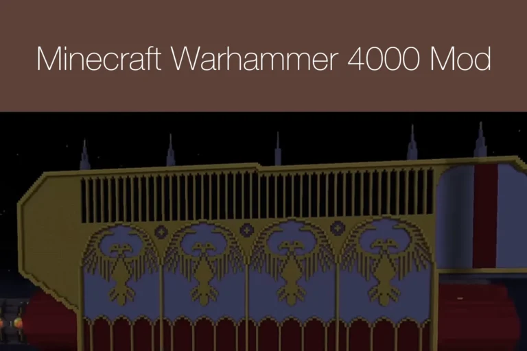 Minecraft Warhammer 40000 Mod