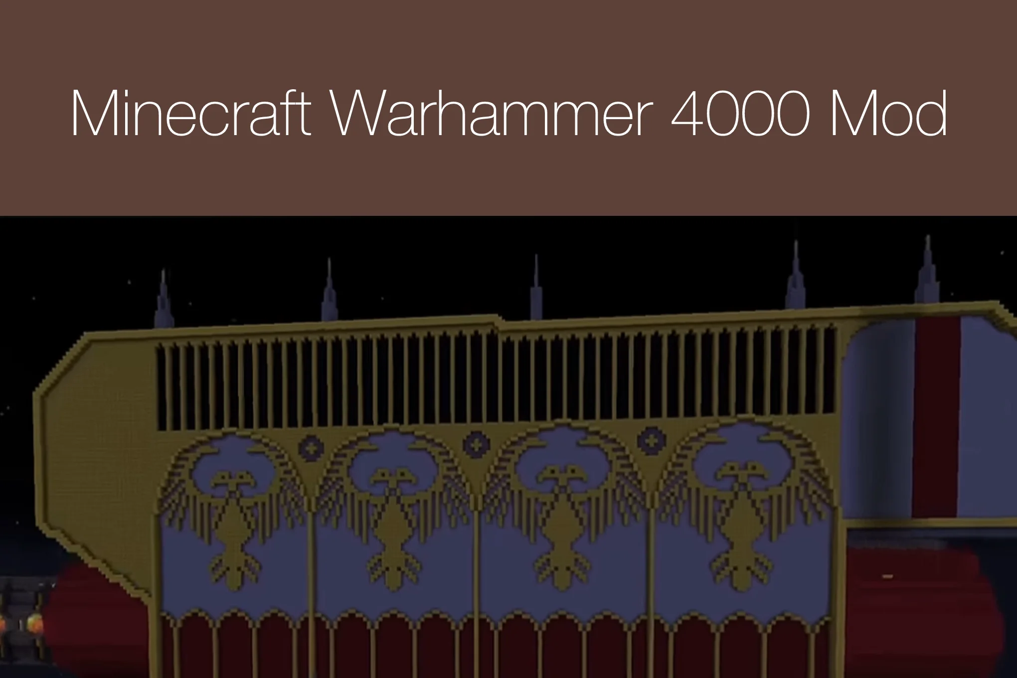 Minecraft Warhammer 40000 Mod
