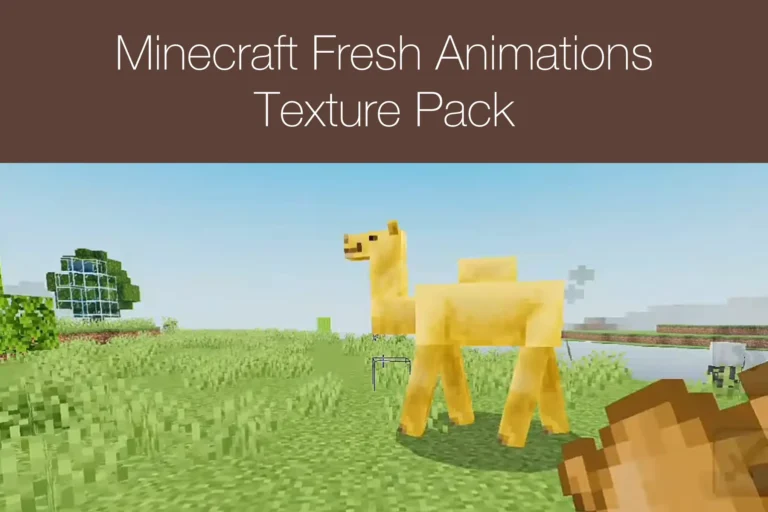 Minecraft Fresh Animations Texture Pack
