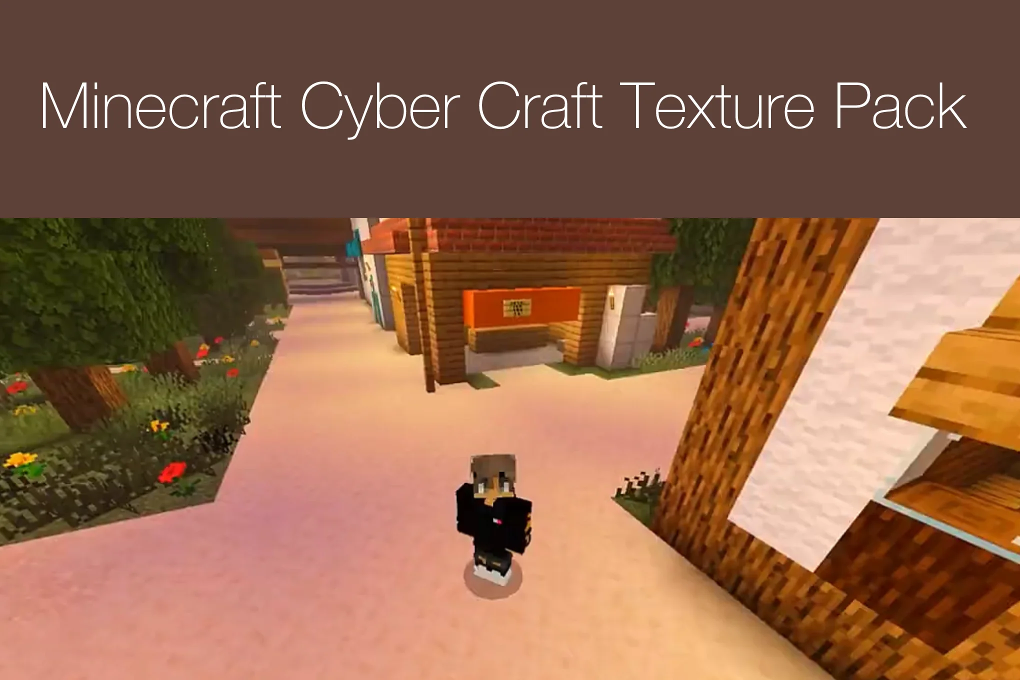 Minecraft Cyber Craft Texture Pack