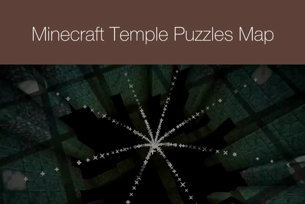 Minecraft Temple Puzzles Map