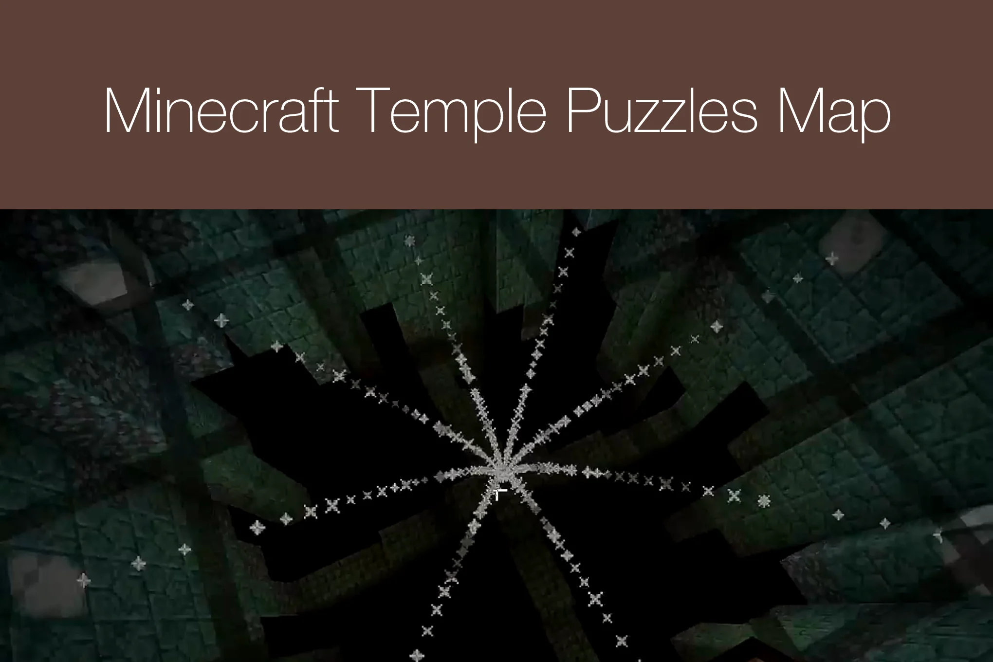 Minecraft Temple Puzzles Map