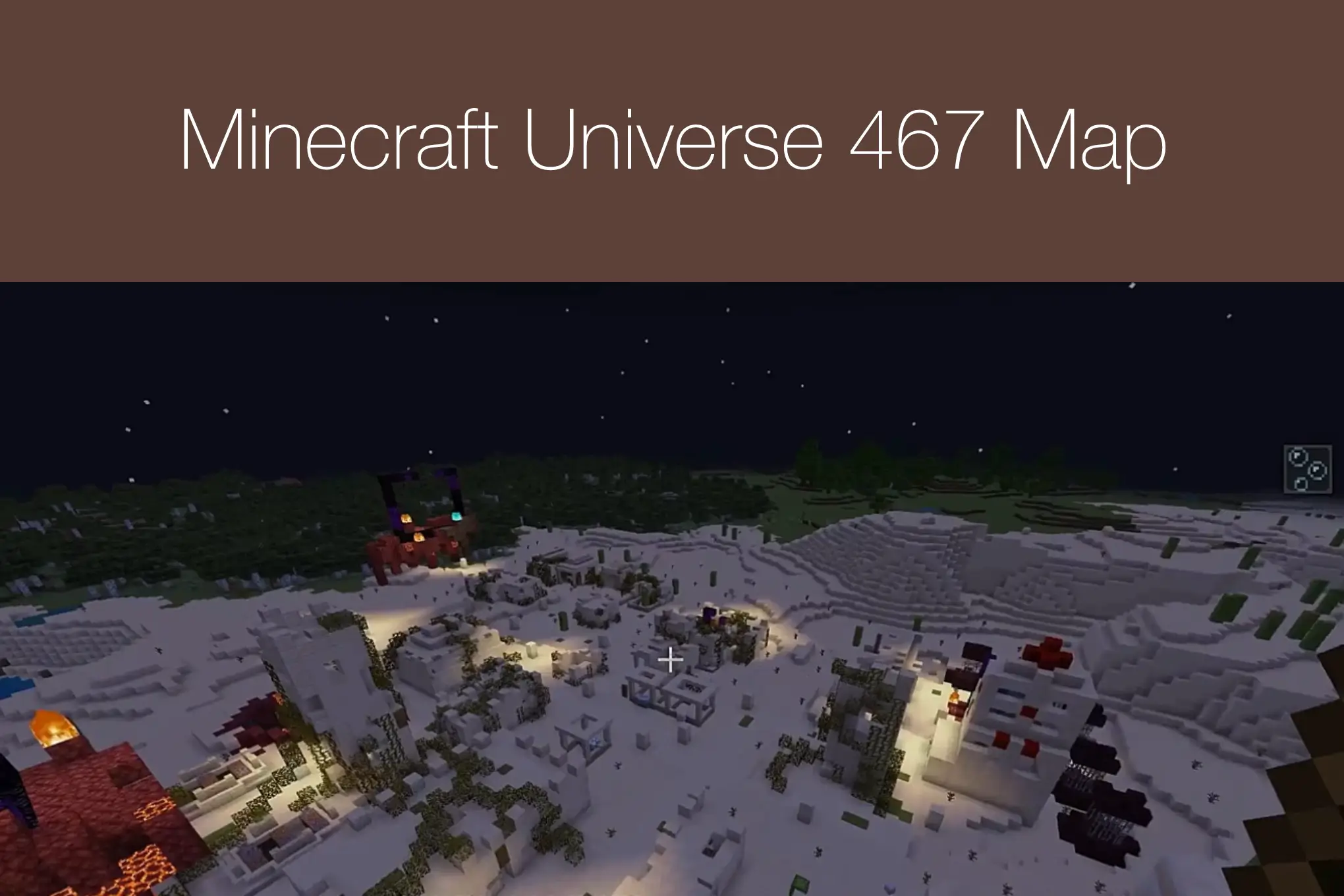 Minecraft Universe 467 Map