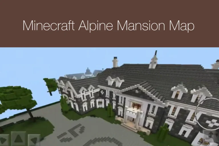 Minecraft Alpine Mansion Map