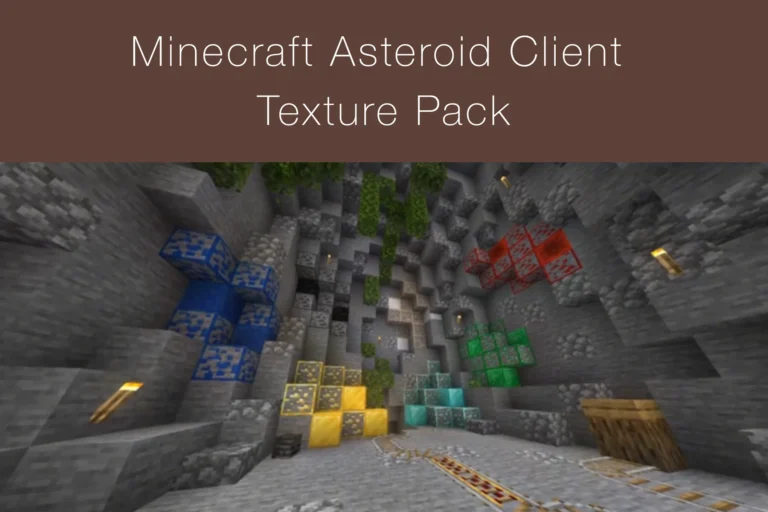 Minecraft Asteroid Client Texture Pack