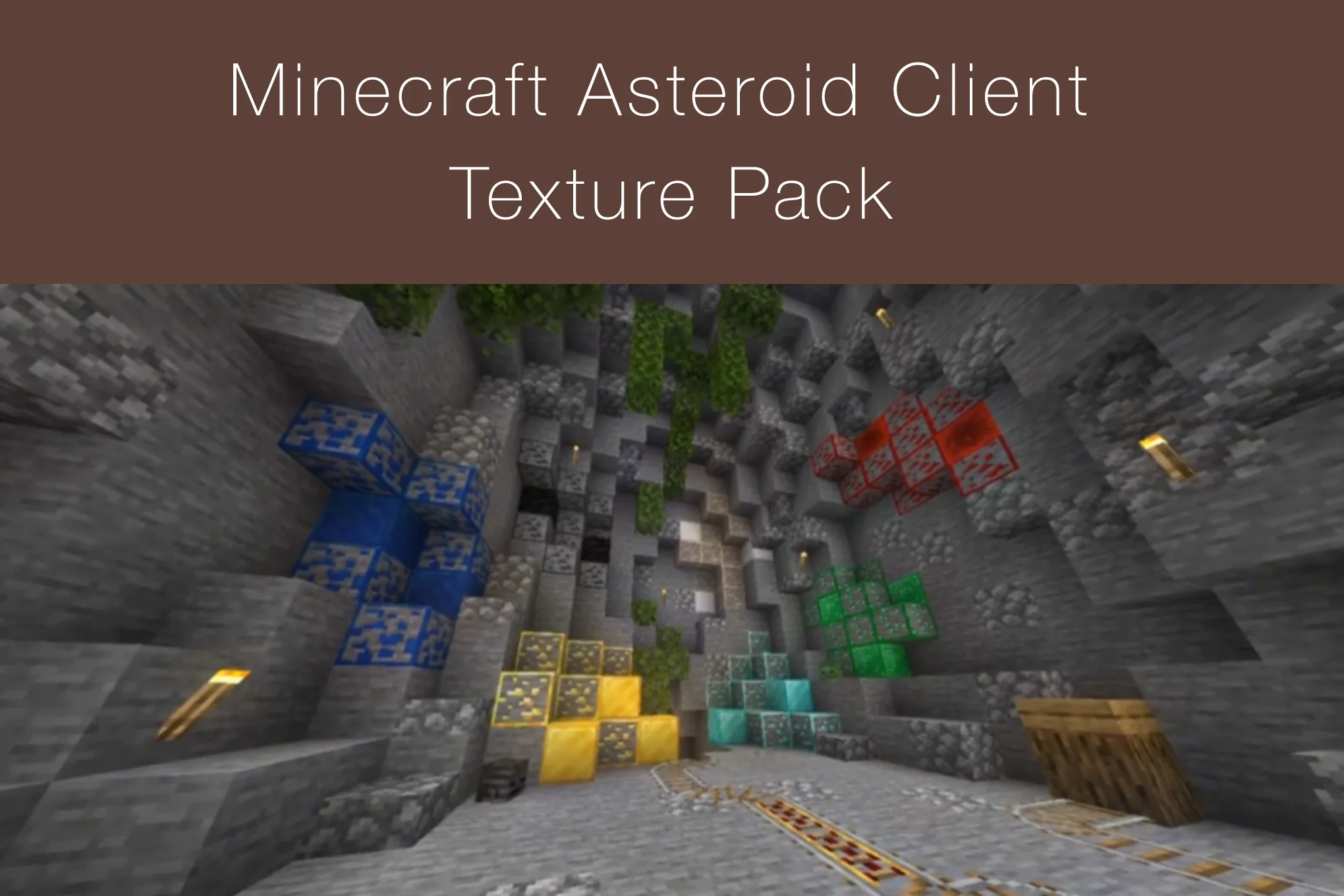Minecraft Asteroid Client Texture Pack