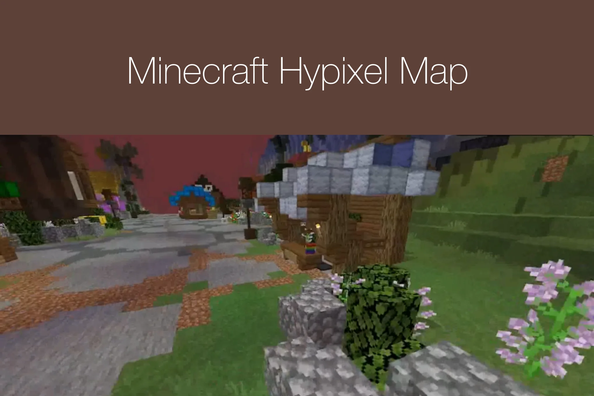 Minecraft Hypixel Map