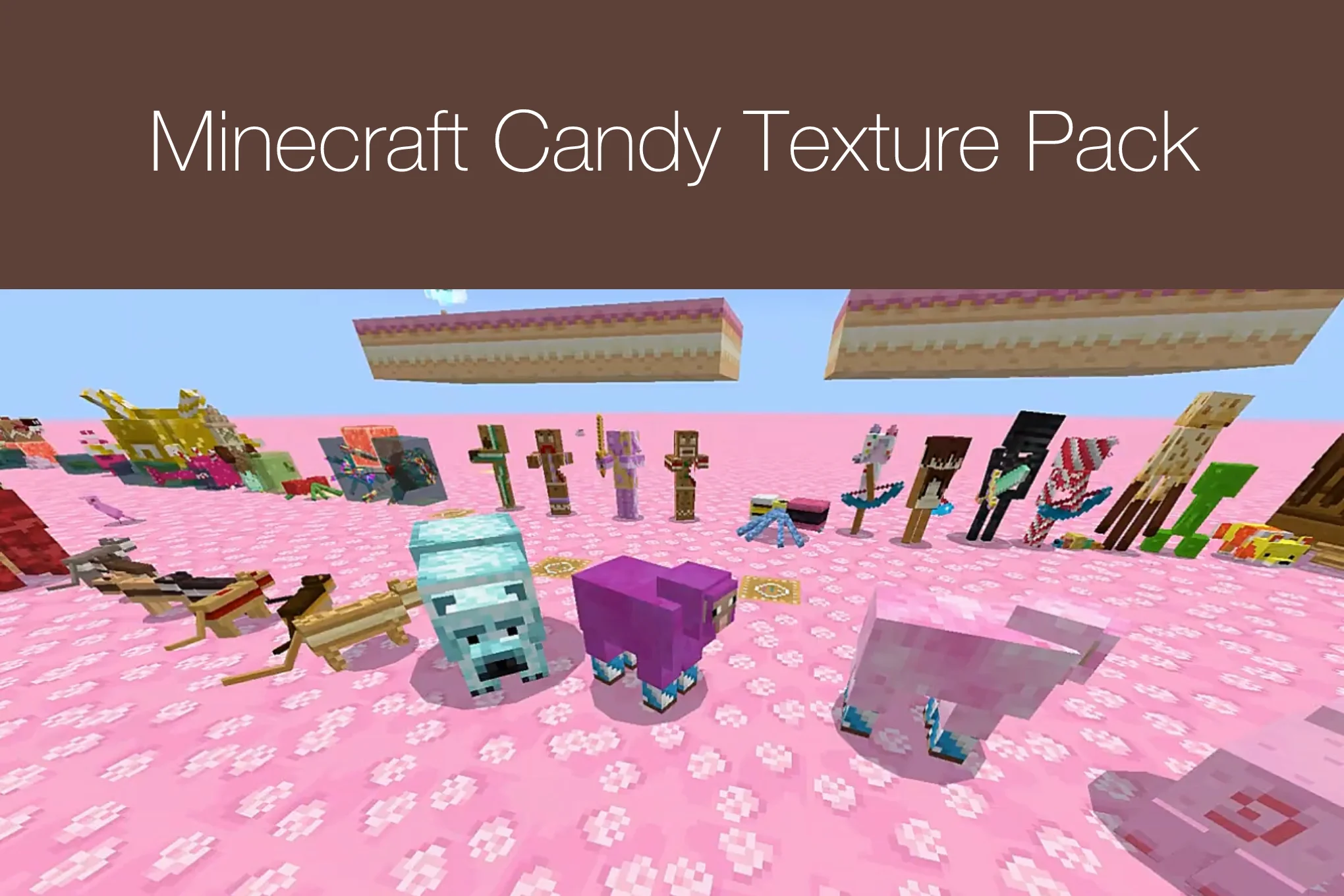Minecraft Candy Texture Pack