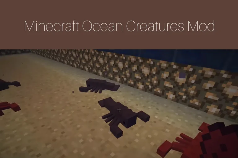 Minecraft Ocean Creatures Mod