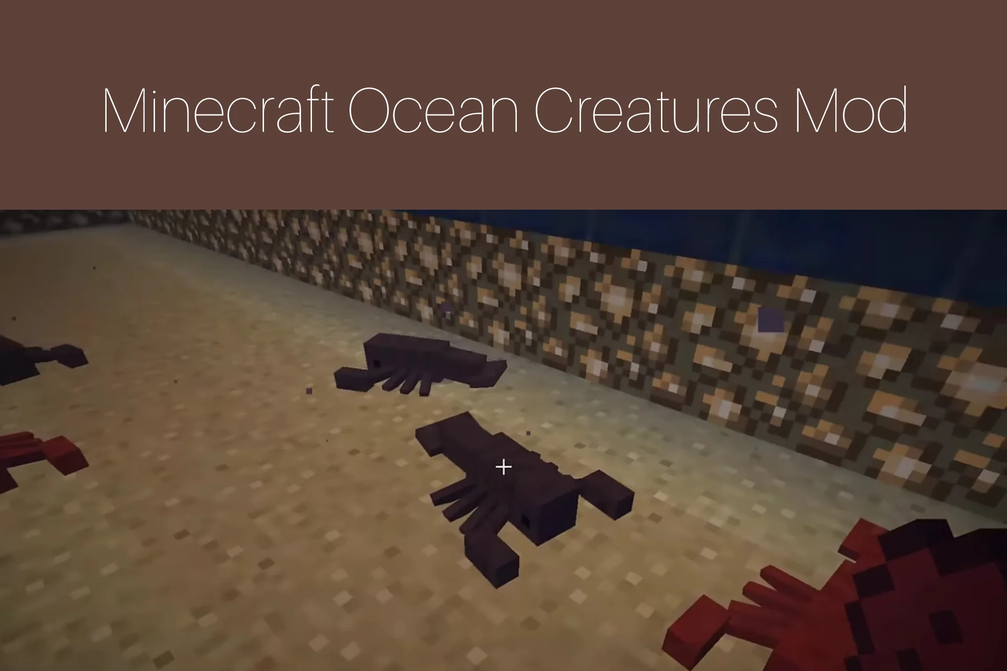 Minecraft Ocean Creatures Mod