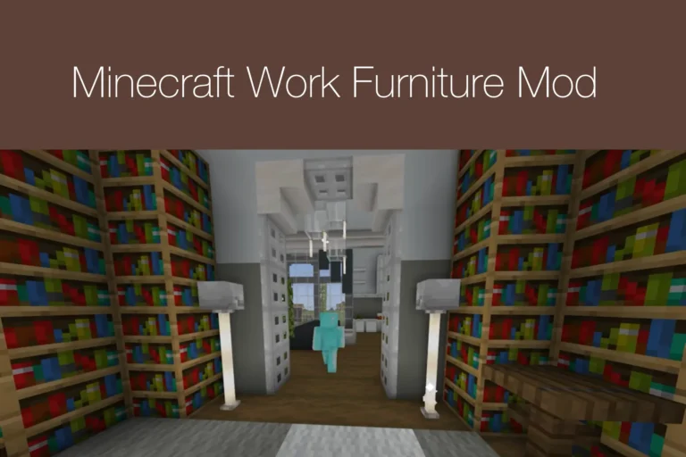 Minecraft Work Furniture Mod