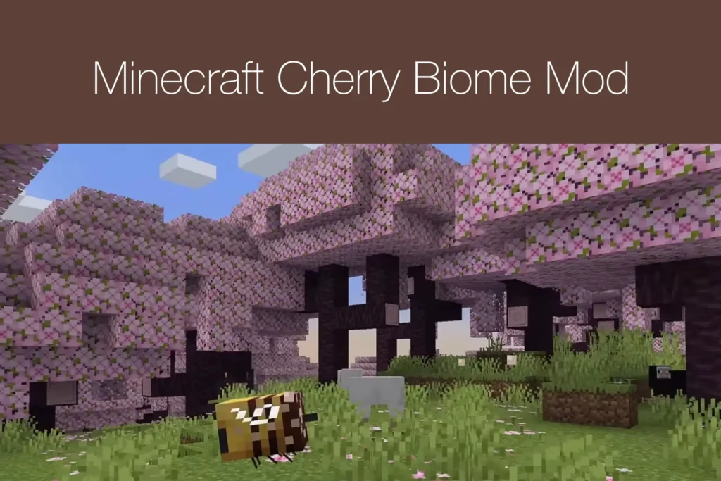 Minecraft Cherry Biome Mod