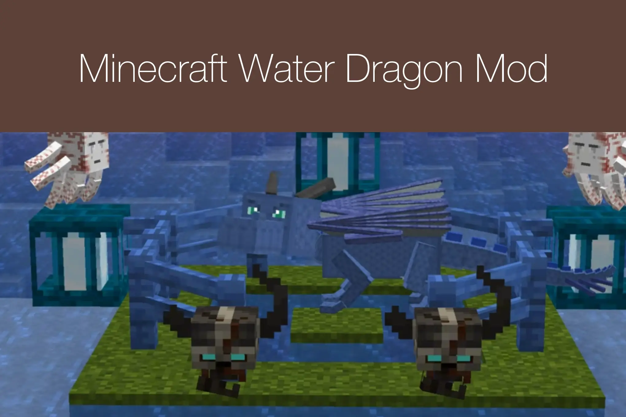 Minecraft Water Dragon Mod
