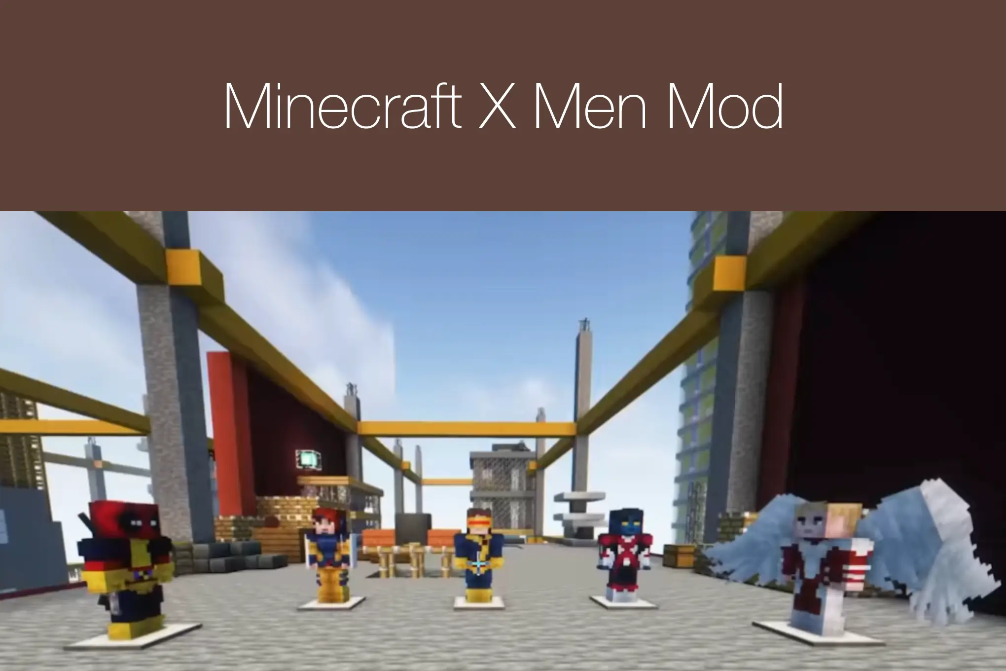 Minecraft X Men Mod