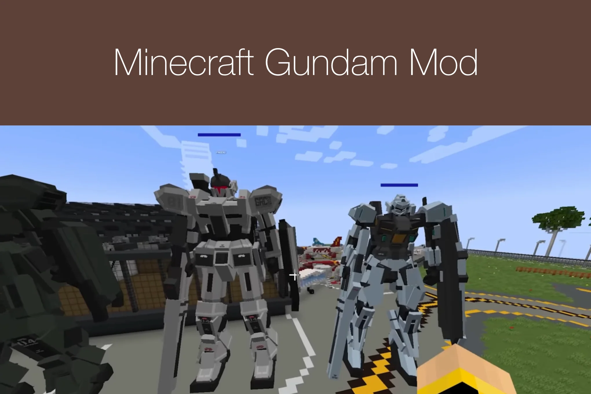 Minecraft Gundam Mod