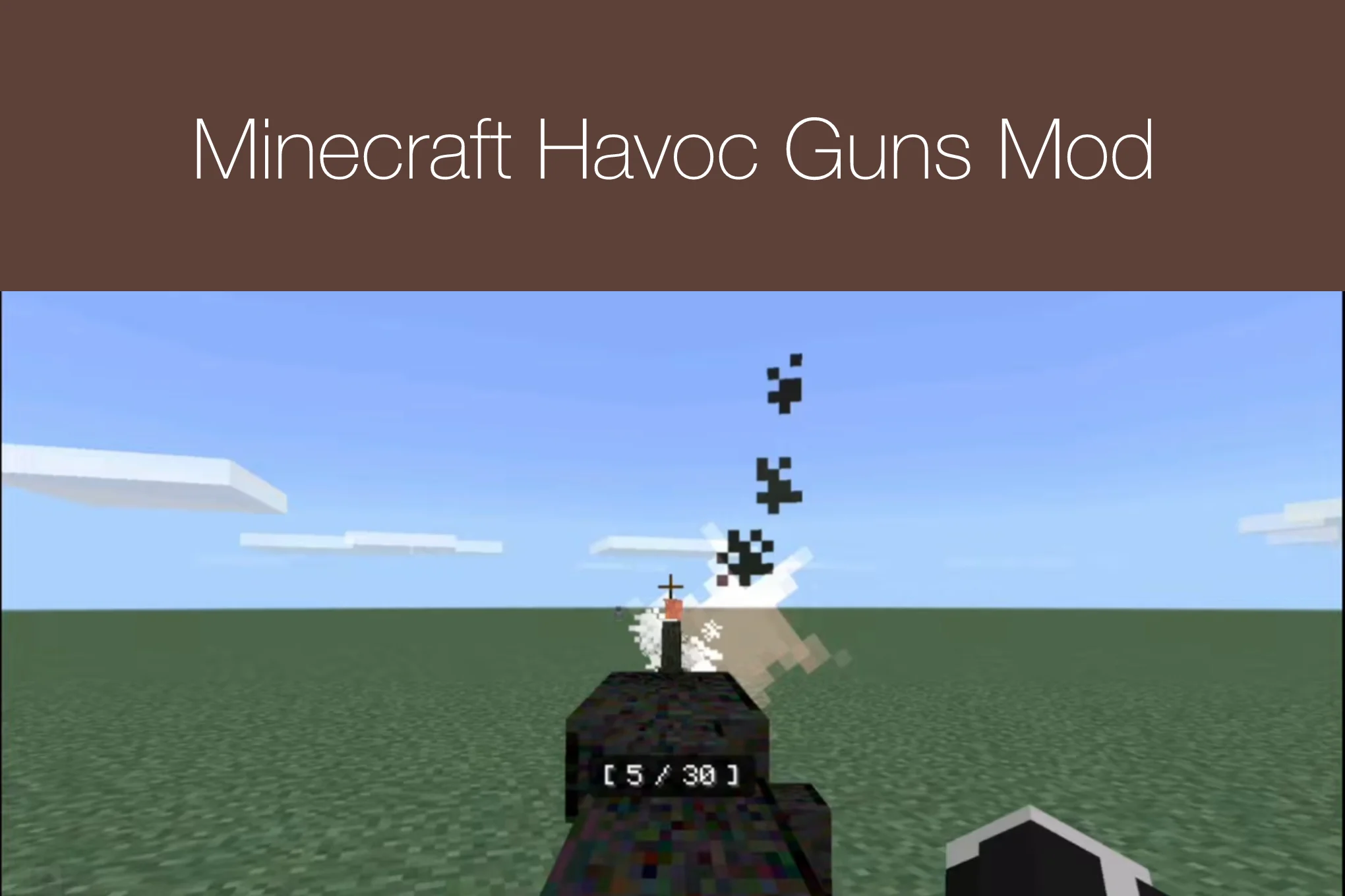 Minecraft Havoc Guns Mod