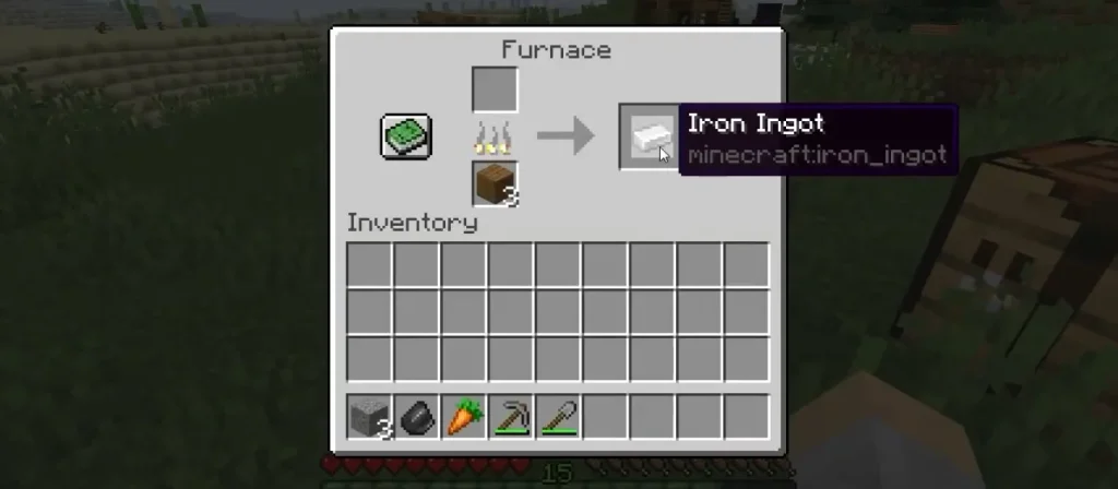 Step 2: Get an Iron Ingot
