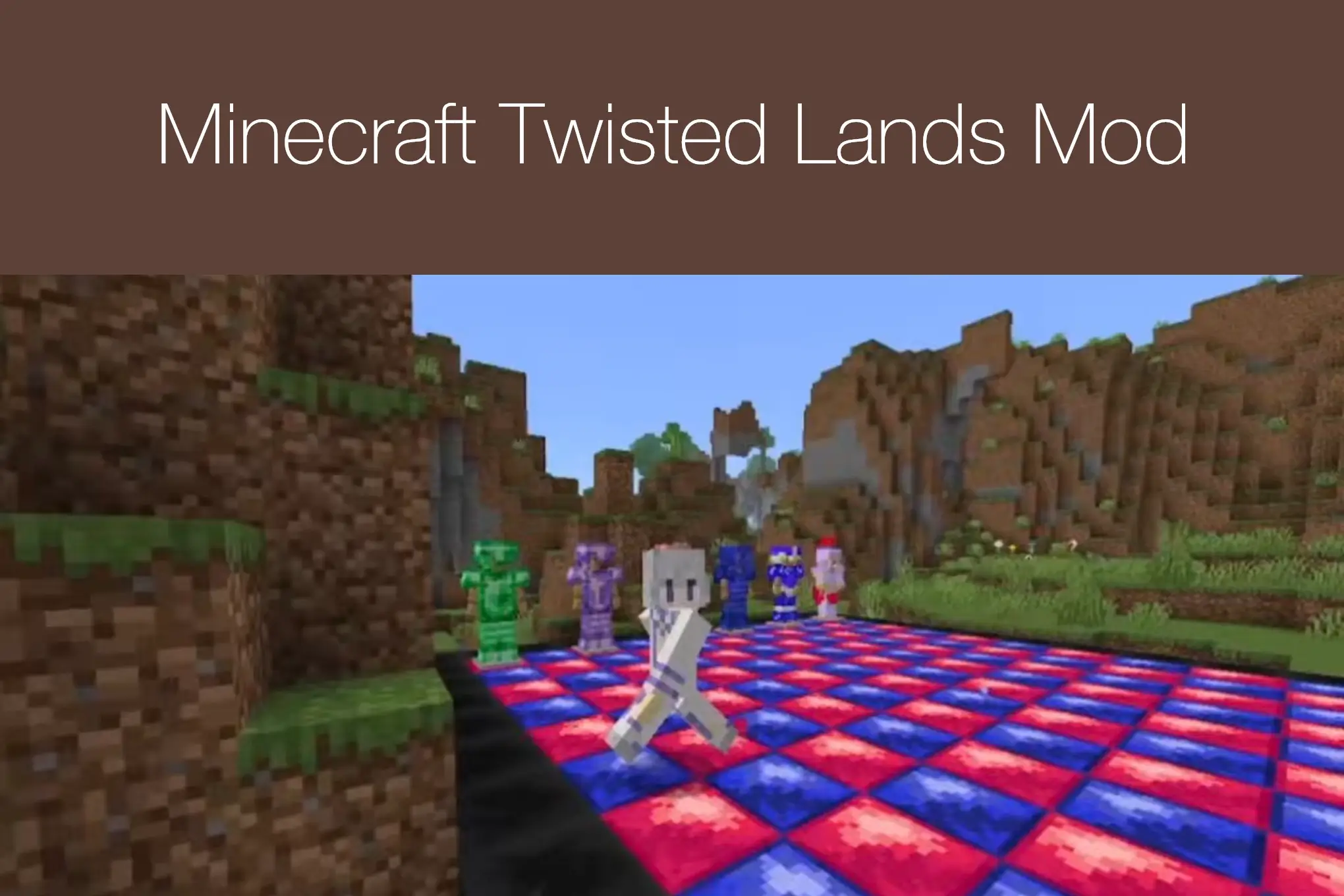 Minecraft Twisted Lands Mod
